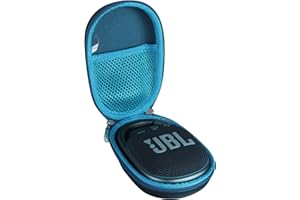 Twarde etui podróżne do JBL Clip5/JBL Clip 4 - przenośny głośnik Bluetooth firmy Hermitshell (niebieski)