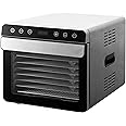 Envop Upgraded Dehydrator for Food and Jerky 8 Stainless Steel Trays Dryer Machine with 24H Adjustable Timer and 35-85°C Temperature Control Dehydrator for Meat Beef Herb Fruit Vegetable 700W