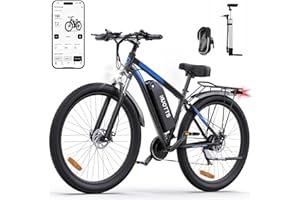 ‎ONESPORT ONESPORT DUOTTS C29 Elektrofahrrad für Erwachsene, E-Mountainbike mit Abnehmbarer 48V 15Ah Akku und 250W Motor, Professionelles 21-Gängen und LCD-Display, Pendlerfahrrad für Herren und Damen