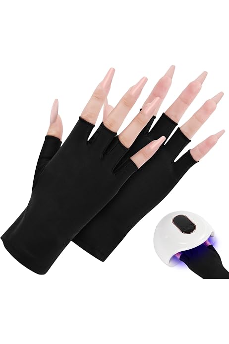 Manchettes UV PLABBDPL - Protection Solaire En Soie Glacée Pour Bras - Avec Trous Pour Doigts - Sport Et Outdoor