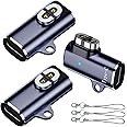 SWECENT Shokz Charger Adapter 3-Pack - USB C Charging Adapter for Aftershokz Aeropex, OpenRun Pro/Air/Mini, OpenComm 2, Openswim Pro