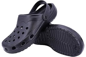 JOMIX Sabot Uomo Zoccoli in Gomma Eva Leggeri Antiscivolo Ciabatte da Spiaggia e Giardino Pantofole Estive Sandali Uomo da Mare e Piscina