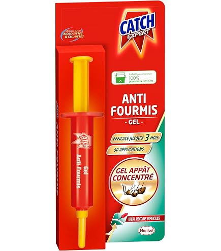 Raid Système Anti-Fourmis - Boîte Appât - 4 Pièges - Usage Intérieur/extérieur - Élimine La Colonie