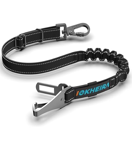 Ceinture Chien Voiture,Réglable en Ceinture Chien Absorbe Les