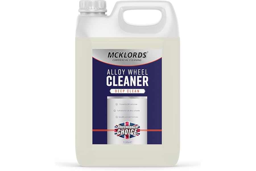 McKLords Commercial Alloy Wheel Cleaner, 5 Litre