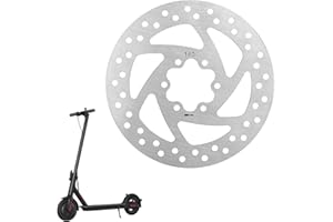 VOLOHAS Flycoo2 Disco Freno in Acciaio Inossidabile da 120 mm / 140 mm / 160 mm per Scooter Elettrici Biciclette MTB Biciclette Elettriche BMX Pastiglie Freni Accessori (140mm)