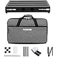 guitar Pedalboard Aluminum Effect Pedal Board 19.6''x11.8''x2.75" with Carry Bag,V series (V-STANDARD 1.5)