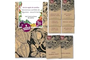 MAGIC GARDEN SEEDS Légumes rares et historiques - kit cadeau de graines avec 8 variétés
