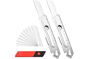 AUAURAINTT 2 sztuki profesjonalnych noży do cięcia