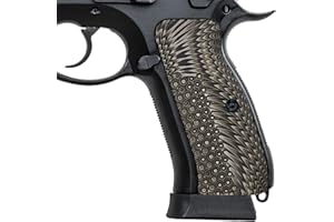 Guuun Grips CZ 75 Grips Thin Ops Texture Full Size CZ75 SP-01 Tactical G10 Pistol Grips
