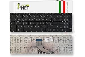 new net - Tastiera Compatibile con Notebook HP 250 G8 2E9H2EAR 2X7L0EAR 3V5N0EAR 27J94EAR 45M68ES 3V5M6EA 2E9H7EA 5Z135ES 59S26EAR 2V0Z9ES [Senza Frame - Retroilluminata - Italiana]