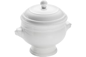 Maxwell & Williams AA3516L Kubek do zupy lwa z pokrywką - biała porcelana - 510 ml Pojemność - Kuchnia - Pudełko prezentowe, Antyczny