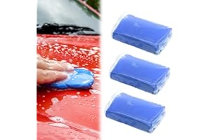 PCSFOE Plastilina de limpieza para coche, 3 unidades de pasta de limpieza para coche, plastilina de limpieza para coche, plastilina de limpieza para el cuidado de la pintura, barra de arcilla mágica para