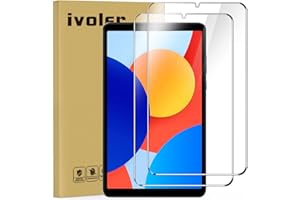 ivoler 2 Pack Screen Protector dla Xiaomi Redmi Pad SE 8,7 cala (WiFi / 4G) (nie dla Redmi Pad SE 11 cali), szkło hartowane o twardości 9H, HD Clear Screen Protector, odporne na zarysowania