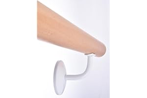 ‎BALLETTSTANGEN MANUFAKTUR Ballettstange als Set aus Holz 11 Längen zur Auswahl 1,0-2,0m platzsparende Wandhalter Übungsstange für zuhause für Kinder und Erwachsene