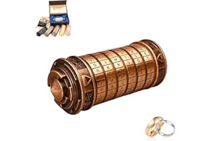 NEWUPZSI Da Vinci Code Mini Cryptex San Valentin Regalos Originales Hombre Mujer For Christmas Valentine's Day Most Interesting Birthday para Mujer Hombre Amigo Novio Novia Parejas Invisible Madres Padres