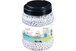 Neez Pallini Softair 6mm - Biodegradabili Plastica Paintball per BB Airsoft Pistole, Fucile, Compressa Palline - 1000, 2000, 5000 und 10000 Schuss 0,20g BBs