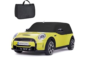 MRWiZMS Abdeckplane für BMW Mini Cabrio – winddicht für alle Wetterbedingungen, Halbgaragen-Ersatz, UV-beständig