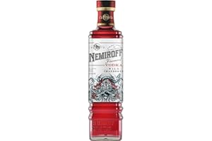 Nemiroff Wild Cranberry Flavoured Vodka 70cl | Award-Winning made from Natural Ingredients | Lux-class Grain Alcohol | 40% vol