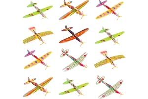 POPAPIE Gleitflugzeuge Set - 30 Stück Styropor Einzeln Verpackte Segelflugzeuge für Kinder - Kindergeburtstag & Gastgeschenke