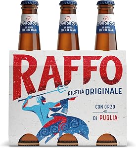 Raffo Ricetta Originale Pack con 3 Birre in Bottiglia da 33cl
