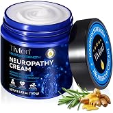 Extra Strength Neuropathy Relief Cream For Feet, Legs, Hands, Toes With Natural Turmeric, Ginger - Muscle And Joint Discomfor