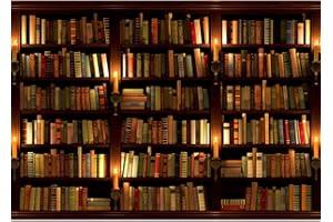 Runa Art Carta da parati fotografica Biblioteca Moderno Vello Soggiorno Camera Da Letto Sala - Made in Germany - Marrone 9058010a