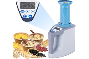 YJINGRUI Medidor Humedad Cereales Digital Analizador de Humedad de Grano Portátil LDS-1G Rango de Humedad 3~35% Alta Precisión para Colza Arroz Trigo Soja Maíz Algodón
