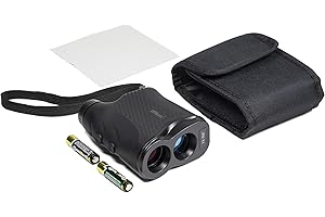 Technaxx Allemagne Télémètre Laser 600 mètres Télémètre Laser multifonction pour tir à l'arc pour chasse à l'arc Tir Golf Camping Détection de vitesse TX-152