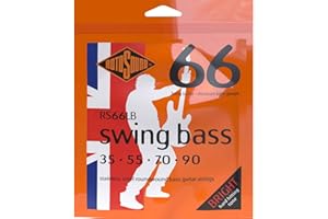 Rotosound RS66LB Stainless Steel Medium Light Gauge Roundwound Bass Strings (35 55 70 90)