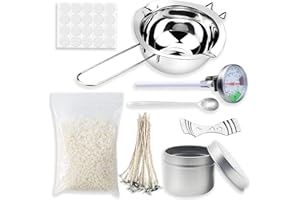 K KOOLPUG KOOLPUG Candle Making Kit | Candle Making Kits for Adults | Candle Maker | Candle Kit | DIY Candle Making Kit with Soy Wax | Craft Tools for Making Candles | Candle Making Set