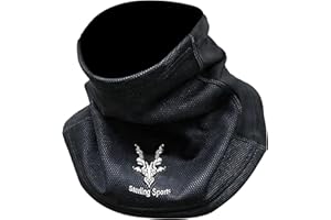 Sterling Sports Windproof Neck Warmer: Thermal Fleece Scarf for Motorbike, Cycling, Skiing - Ideal Motorbike Gifts & Accessories for Men & Women - Versatile Snood Scarf & Neck Tube