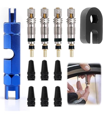 Paire De Valves Coudées Alu 8.3 Mm BRIDGEPORT Pour Jante Tubeless - PAM