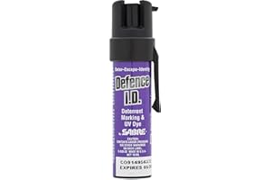 SABRE DID19 Spray de marquage dissuasif dans poche ou sac à main avec UV, DID19