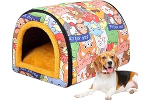 GENERIC Outdoor Cat House - Waterproof Cat House, Outdoor Heated House | Wild Cat House Insulated, Weatherproof, Warm, Wild Cat Shelter for Winter, Insulated, Cat Beds, Pet House