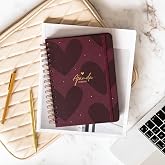 A5 Spiral Indefinite Planner Agenda Heart - 15x21