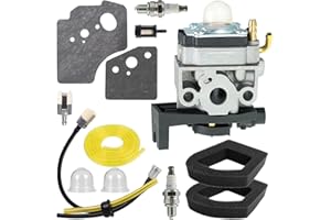 LUOLETY Kit carburatore per Honda GX 35 GX25 GX25N GX25NT GX35NT FG110 FG110K1 HHT35 HHT35S, 4 cicli di Sostituzione Motore 16100-Z0Z-034 16100-Z0Z-815 16100-Z0H-815 25 16 100-Z0H-053