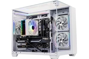 GTR Gaming PC | Intel Core i7-12700KF | RTX 5060 Ti 8GB | 32GB 3600MHz RAM | 1TB NVMe SSD | 750W 80+ Bronze PSU | ARGB White Case | Windows 11 | WiFi