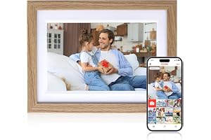 Produktabbildung: Rollei Smart Frame WiFi 1010 Digitaler Bilderrahmen 10,1 Zoll Frameo | Digital Photo Frame 1280x800 IPS Touchs