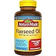 Nature Made - Flaxseed Oil One Per Day 1400 Mg. 100 Liquid Softgels 161679