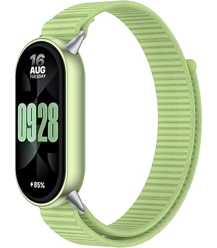 thumbnail: ToVioc Magnetische Armband Voor Xiaomi Mi Band 10/9/8 - Siliconen, Verstelbaar, Vervangende Polsband