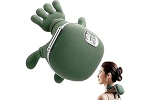 ‎YOARMYT Yoarmyt 4D Nackenmassagegerät, Rückenmassagegerät Massagemeister mit 3 Massagestufen 2 Temperaturstufen, Elektrische Massagegeräte Mit Wärme the Master Kabellos für Schultern, Nacken, Rücken