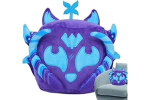 VARATIKTOK Peluche Fruits Amusante Boîte,Kitsune Fruit Plushie,Oreiller En Peluche Fruits Boîte,Blox-Fruits Series Peluches,Boîte Oreiller En Peluche Drôle,Coussin Périphérique De Jeu D'aventure De Dessin Animé