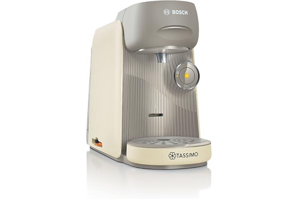 Bosch, machine à café, distributeur multi-boissons TASSIMO FINESSE, TAS16B3, jusqu'à 70 boissons chaudes, IntensityBoost, INTELLIBREW, crème