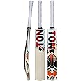 SS Ton Super Kashmir Willow Cricket Bat For Mens and Boys (Beige, Size -Short Handle) | Lightweight | Free Cover | Ready to play | For Professional Player | Ideal For Leather Ball