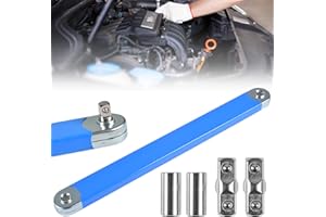 AUEJACKY Clé D'extension Décalée, Offset Extension Wrench avec Adaptateur D'entraînement, Barre D'outils D'extension De Clé Bar De L'outil D'extension De La Clé Spanner Extender Tool , Artisans De Garage