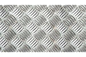 Fablon 45 cm x 1.5 m Roll Criss Cross, Silver