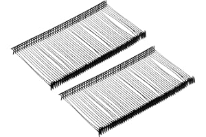 sourcing map Standard Tagging Fasteners,Plastic Regular,Standard Label Gun Price Tagging Barbs for Garment Price Tag Label Tagging Barbs 50mm/2 Inch,Pack of 2500 Black