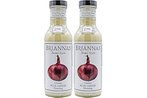 Briannas Home Style Creamy Blue Cheese Dressing 355ml - Pack of 2