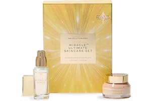 REVOLUTION BEAUTY LONDON Revolution Pro Ultimate Miracle Set Skincare, Kit Idratante con Crema Viso & Siero Pro Miracle, Vegano & Senza Crudeltà